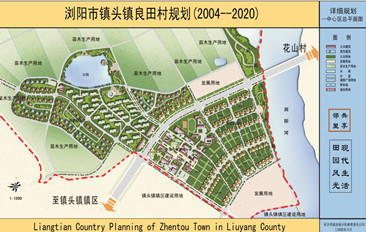 浏阳市镇头镇良田村规划